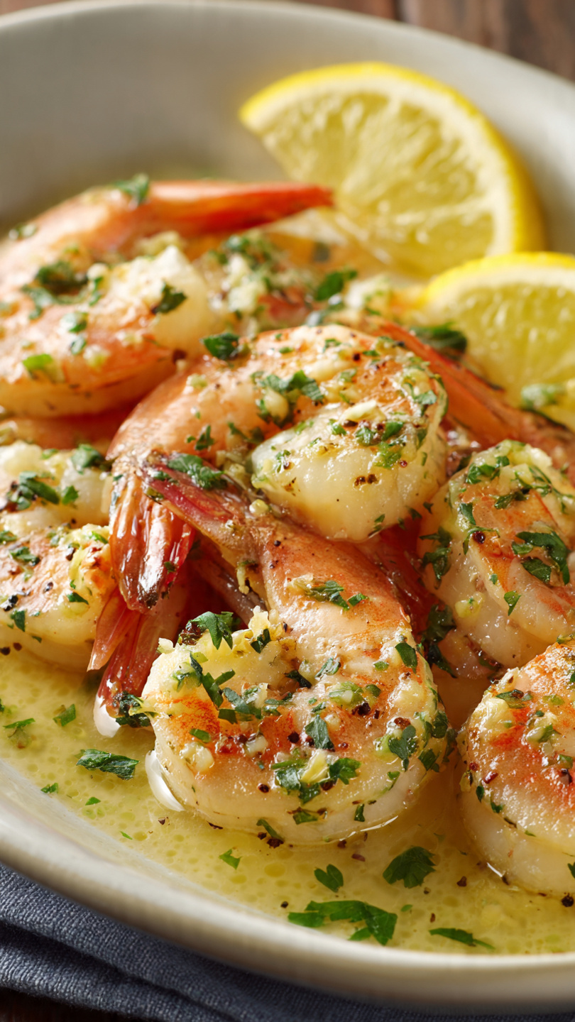 Lemon Garlic Butter Shrimp